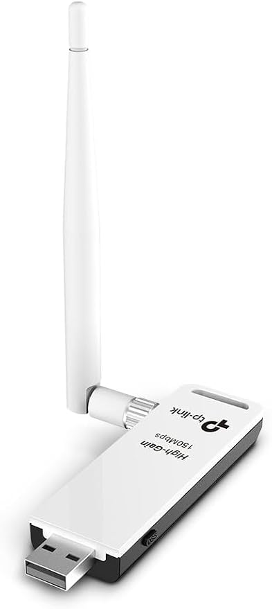 TP-Link TL-WN722N Wireless USB Adapter With Antenna 150Mbps
