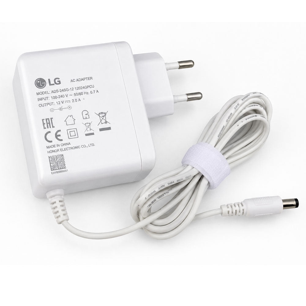 ادابتر 12V 2A (اصلى) LG ( أبيض )