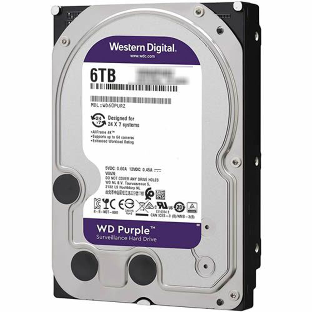 H.D WD 6T PURPLE (Original) 3 years warranty