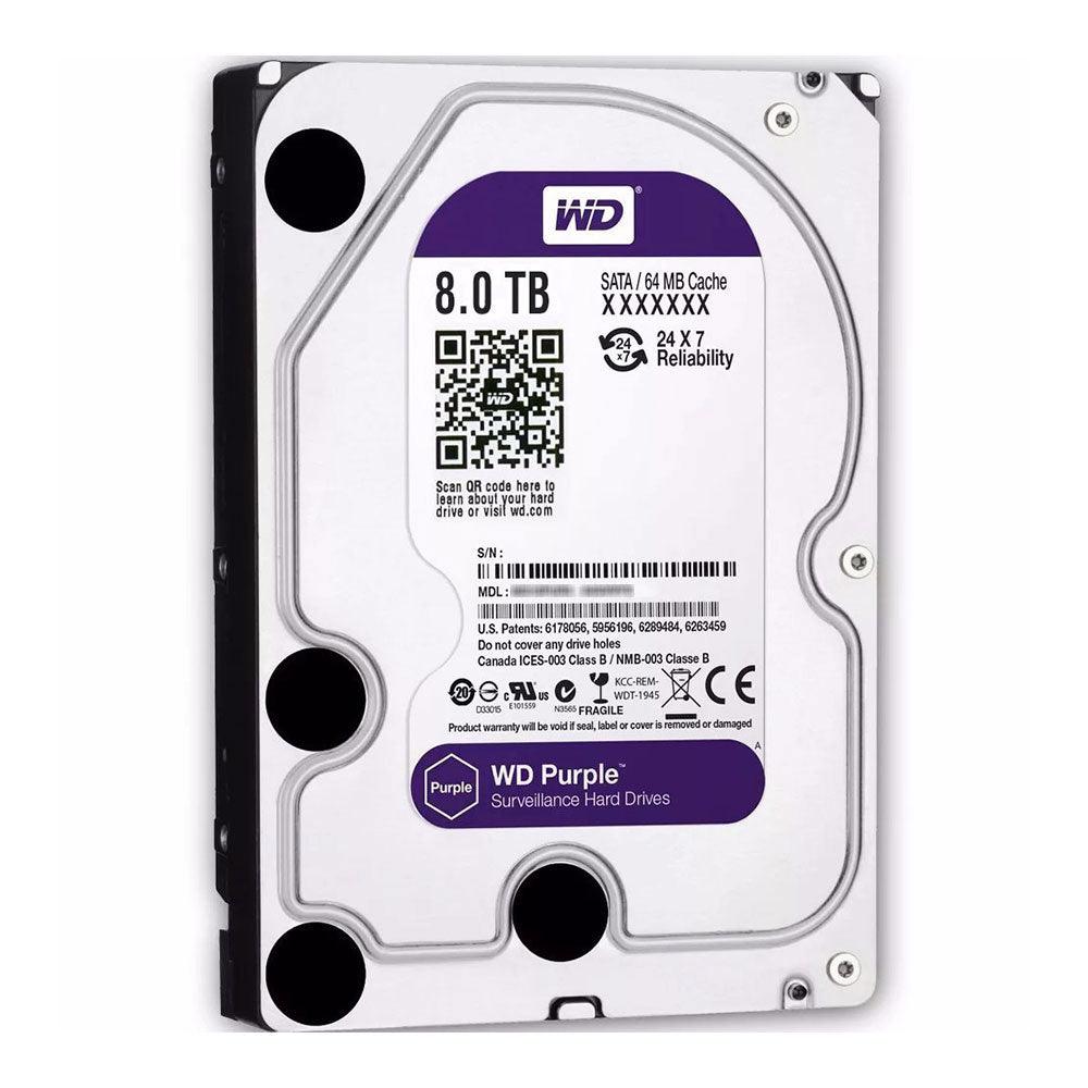 H.D WD 8T PURPLE (اصلى) ضمان ٣ سنين