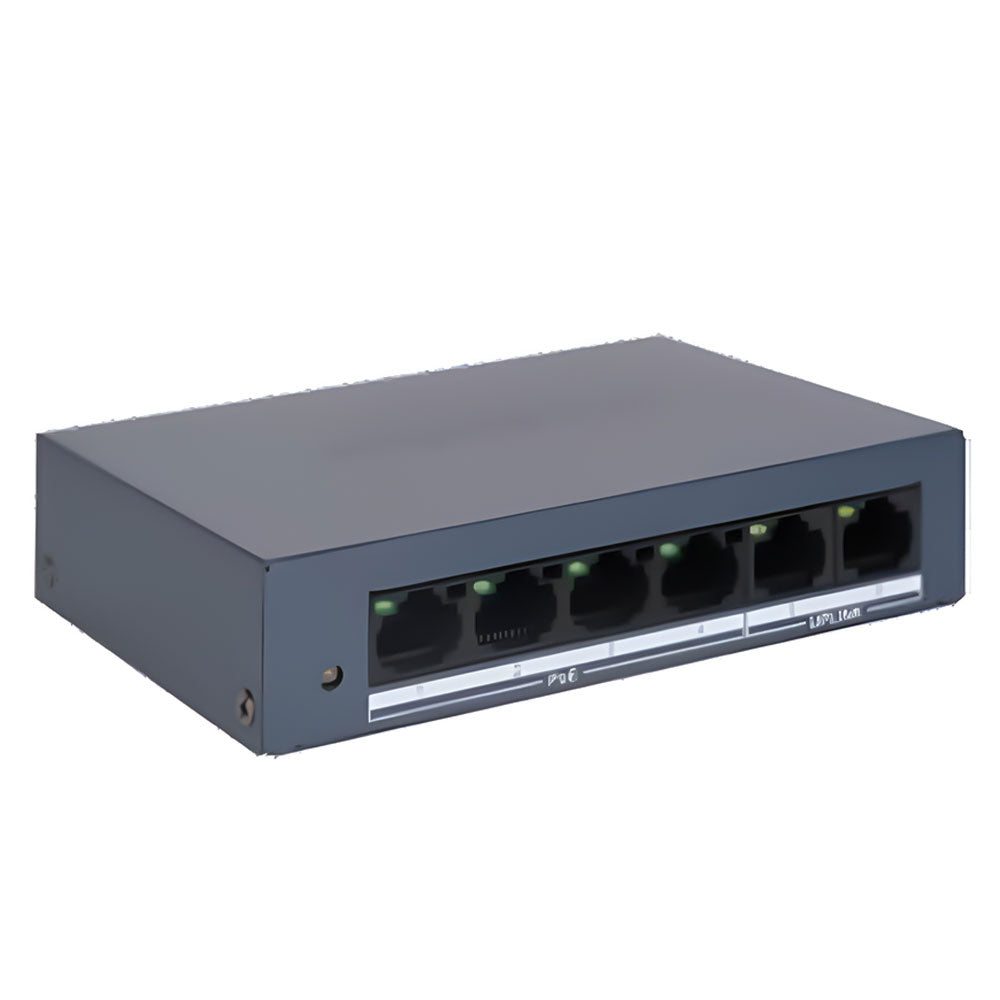HIKIVISION SWITCH DS-3E0106MP-E/M 10/100 (4 PORT)