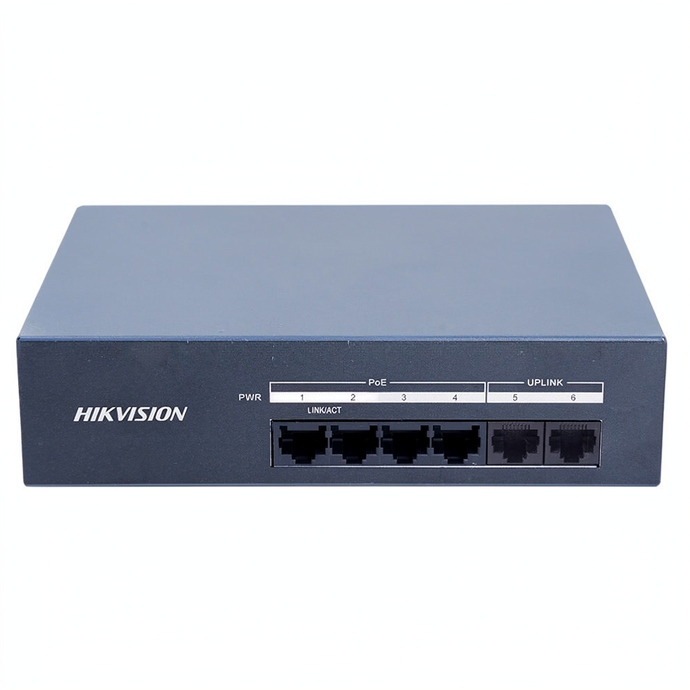 HIKVISION SWITCH DS-XS06G-P 10/100/1000M ( 4PORT )