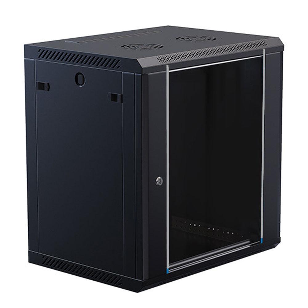 OMEGA RACK 12U  (مشترك + مروحة +رف)