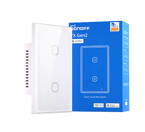 مفتاح جدار ذكي يعمل باللمس TX Gen2 | T6 2C 120 Type